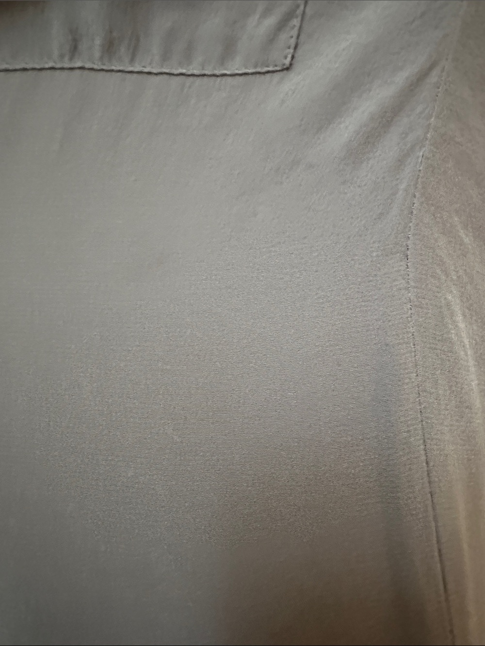 Joie Dusty Lavender V-Neck Long Sleeve Silk Blouse - Picture 7 of 8